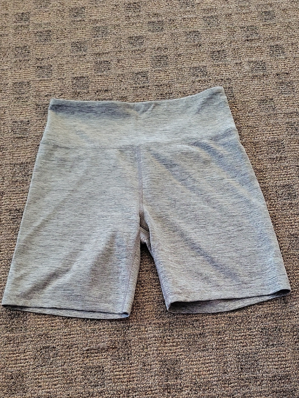 Bally High-Waisted Gray Bike Shorts - Picture 4 of 4